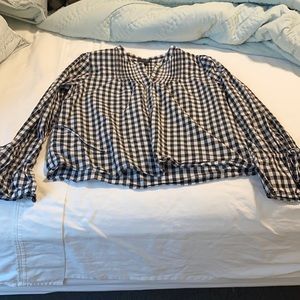 Jcrew Gingham top